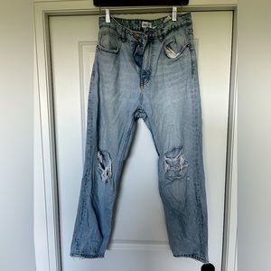 Zara ripped jeans